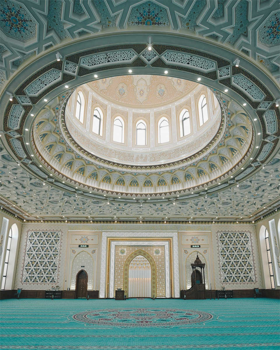 inside of a mosque